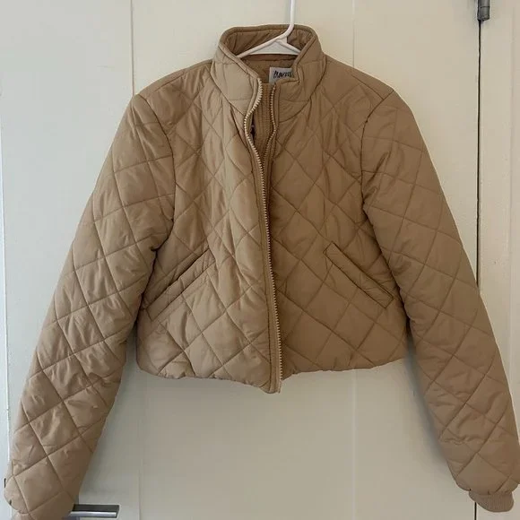 Princess Polly Cropped Puffer Jacket - Picture 2 of 3